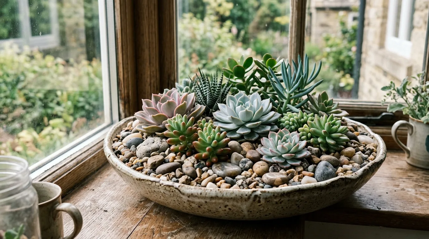 Mixed Mineral Planting Setup